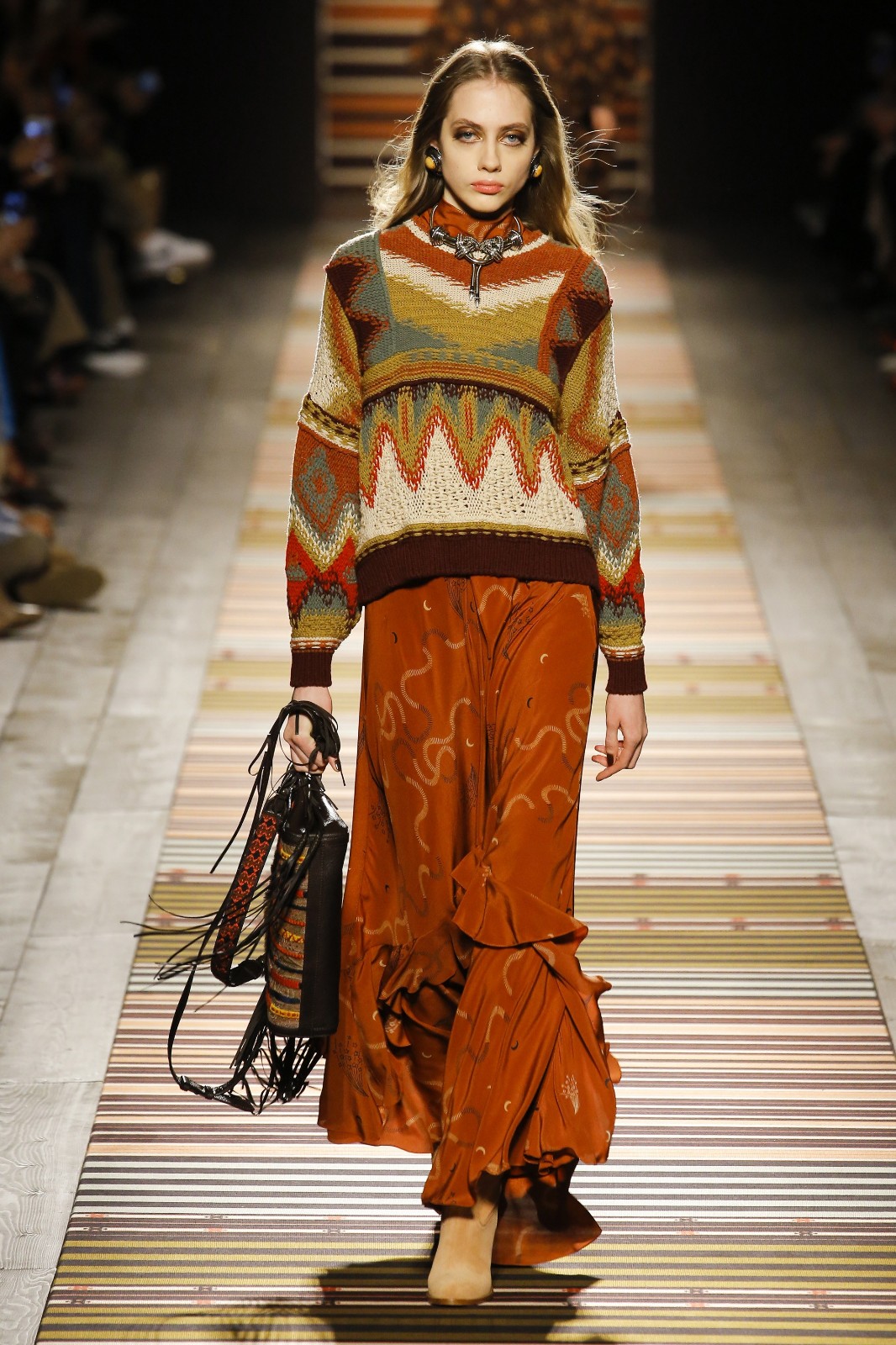 Etro 2018秋冬米蘭時(shí)裝秀 波西米亞的奢華新篇